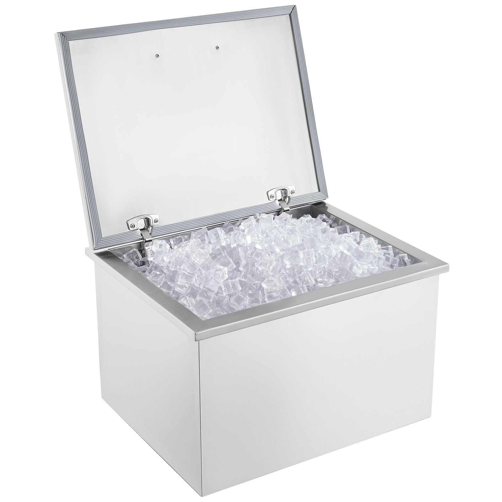 VEVOR 40Quart Drop in Ice Chest Ice Cooler Ice Bin Stainless Steel 20 ...